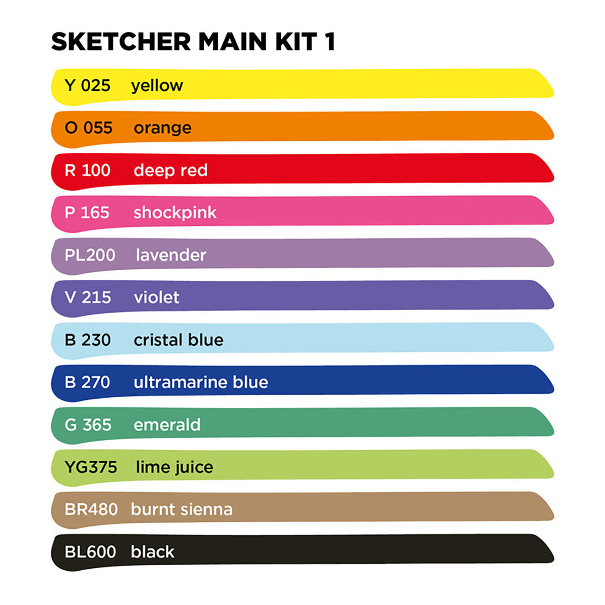 Molotow Sketcher Twin Marker 12 Set Main Kit 1 - image 3