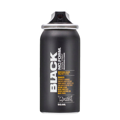 Montana BLACK Spray Paint 50ml - image 1