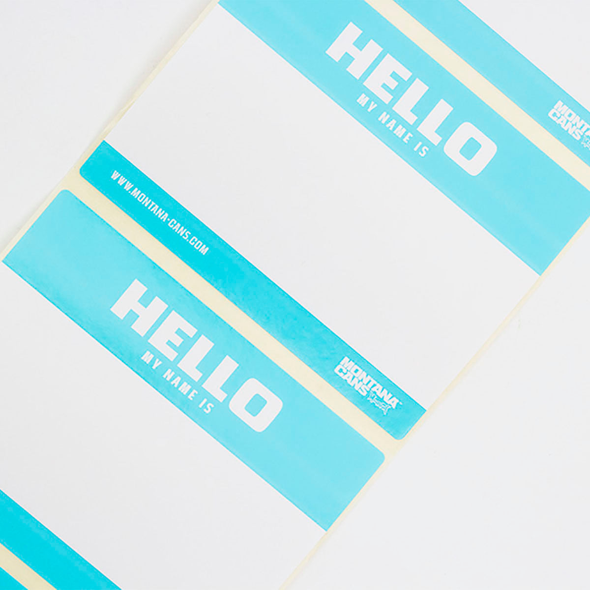 Montana Hello My Name Is 500 Stickers Roll - image 3