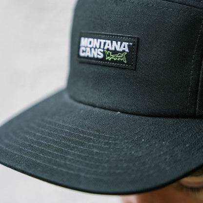 Montana Typo Logo 5-Panel Cap Black - image 2