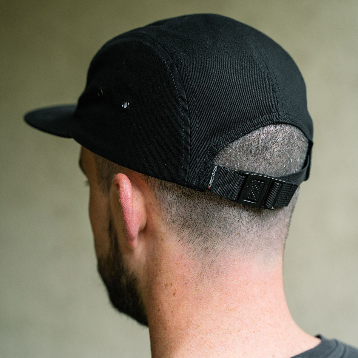 Montana Typo Logo 5-Panel Cap Black - image 3