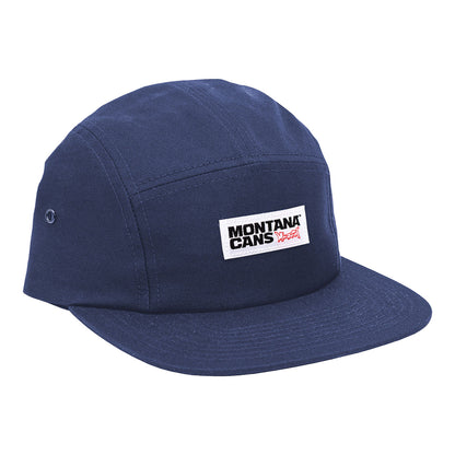 Montana Typo Logo 5-Panel Cap Navy - image 1