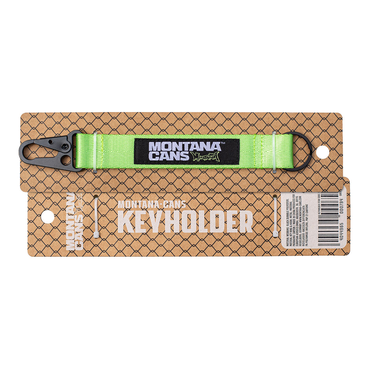 Montana Typo Logo Key Holder Green - image 3