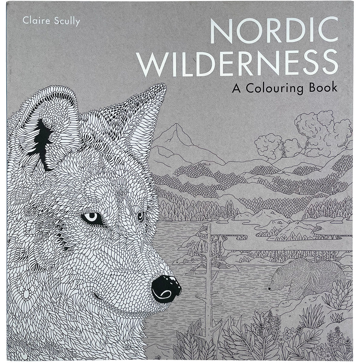 Nordic Wilderness A Colouring Book by Claire Scully - image 1