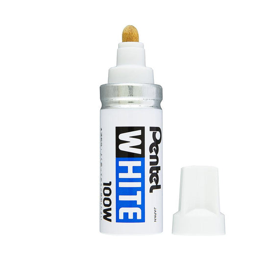 Pentel White X100-W Pocket Marker 6.5 mm - image 1