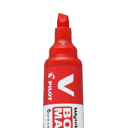 Pilot V Board Master Medium Whiteboard Marker 5set, Chisel Tip - image 3