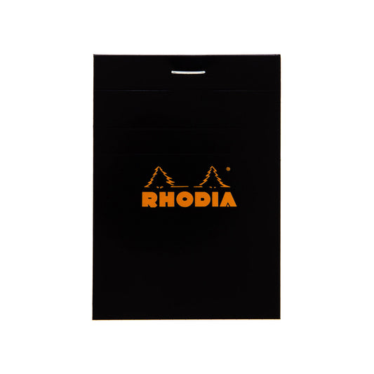 Rhodia Bloc No. 11 Notepad 7.4 x 10.5 cm Black, Squared - image 1
