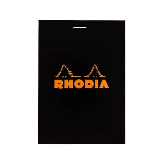 Rhodia Bloc No. 12 Notepad 8.5 x 12 cm Black, Squared - image 1