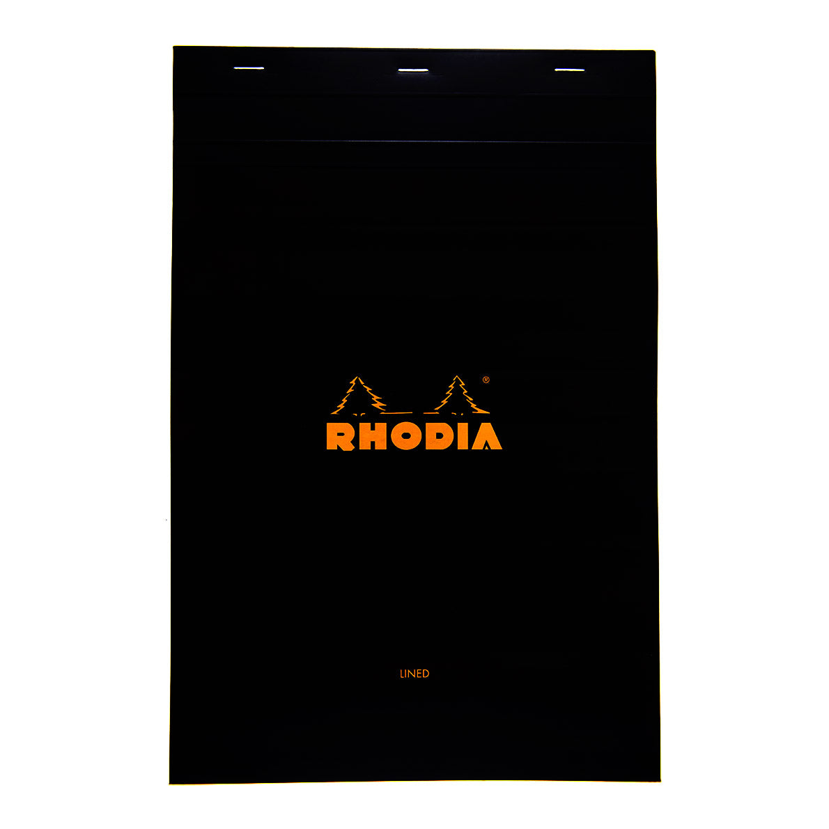 Rhodia Bloc No. 19 Notepad A4+ Black, Ruled - image 1
