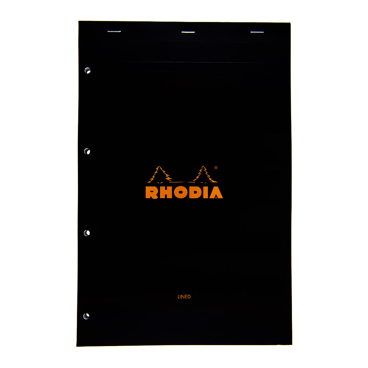 Rhodia Bloc No. 20 Notepad A4 Black, Ruled - image 1