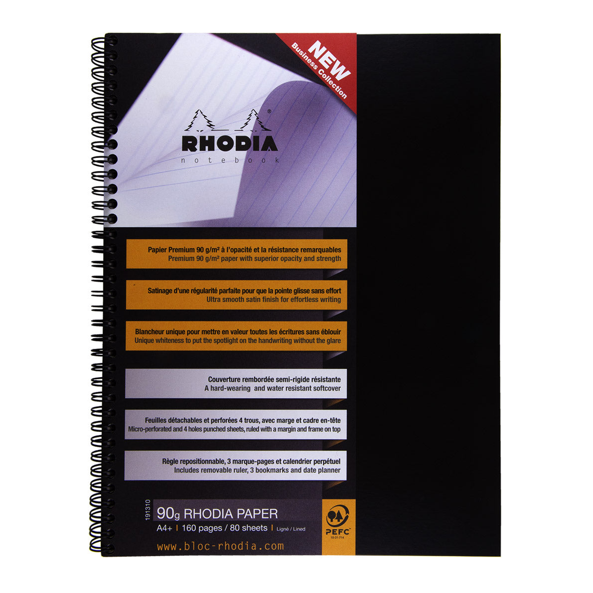 Rhodia Business Collection Notebook Hardcover A4+ - image 4