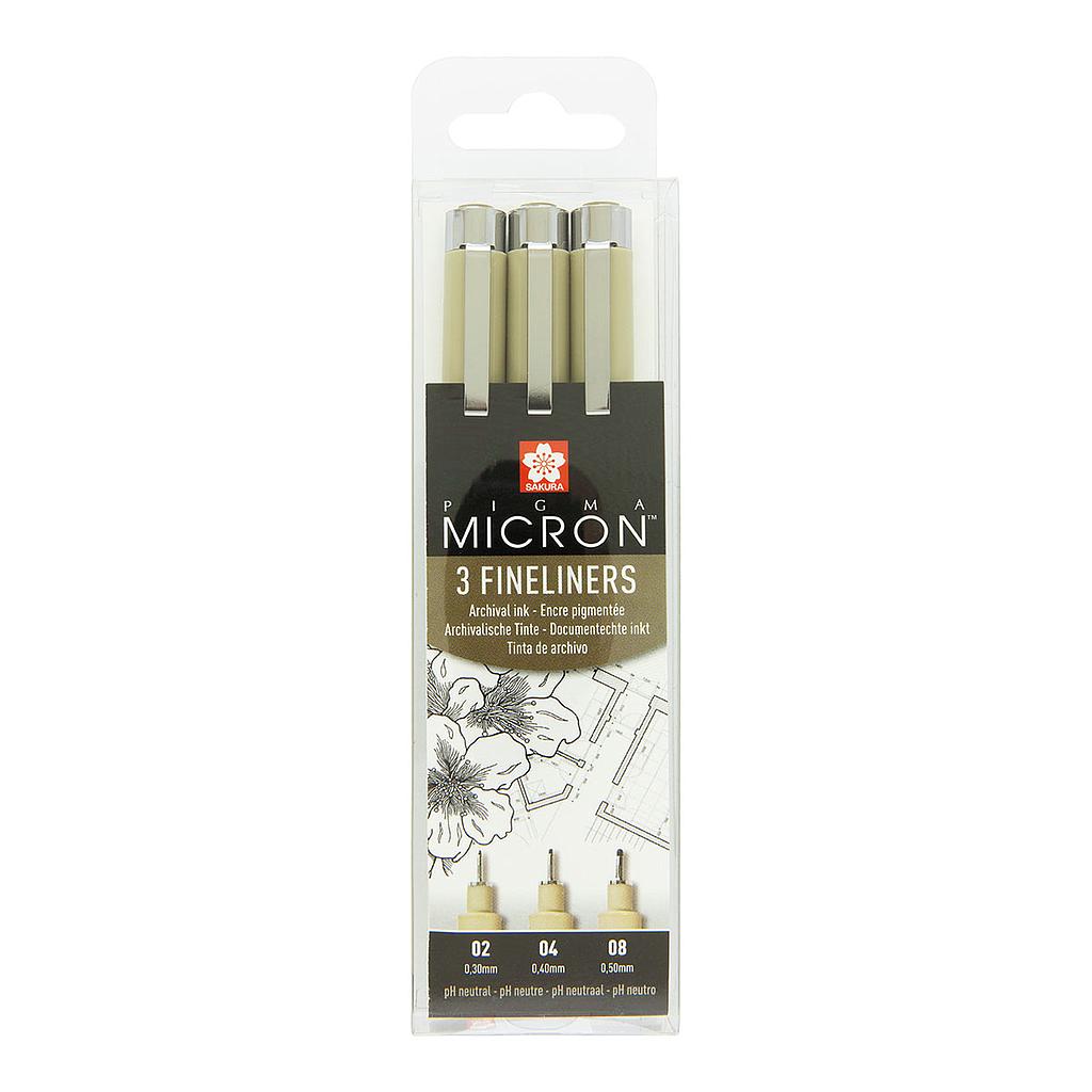 Sakura Pigma Micron Fineliner 3 set - image 1