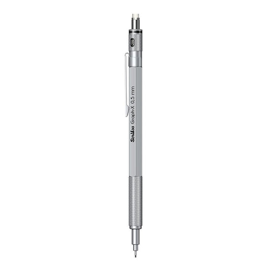 Scrikss Graph-X Mechanical Pencil 0.5 mm, Silver - image 1