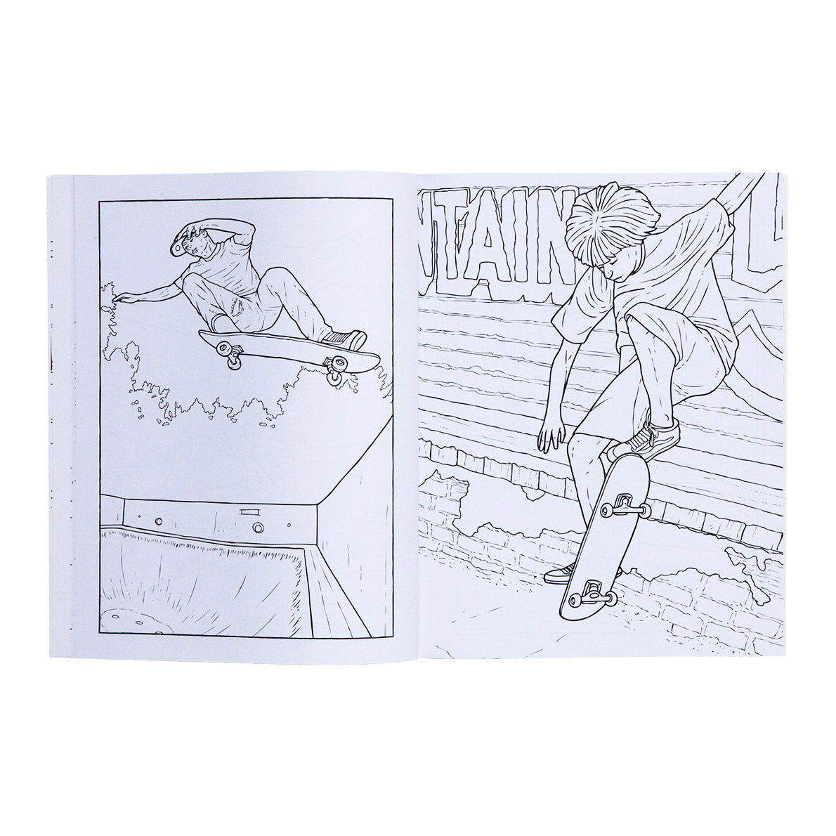 Skateboarding Coloring Book - image 3