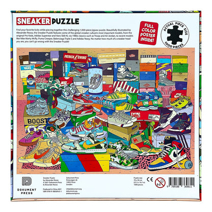 Sneaker Puzzle 1000 pcs Illustrated by Alexander Rosso - image 2