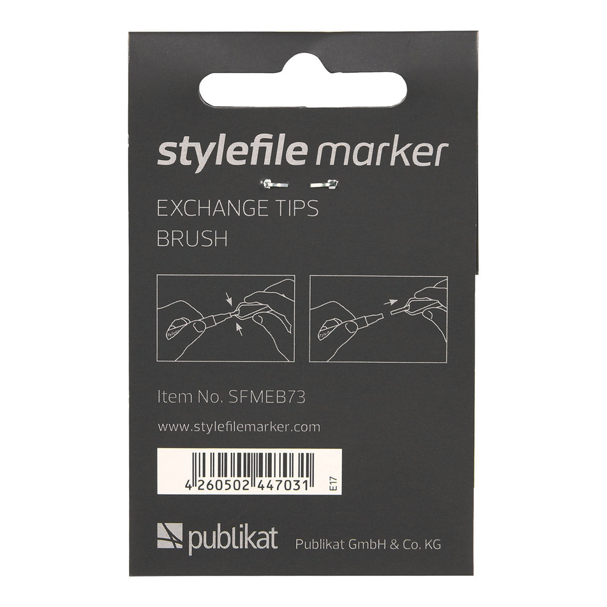 Stylefile Marker 3x Brush Exchange Tip - image 3