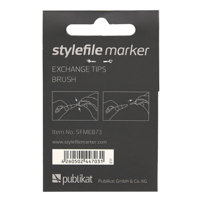 Stylefile Marker 3x Brush Exchange Tip - image 3