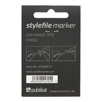 Stylefile Marker 7x Chisel Exchange Tip - image 3