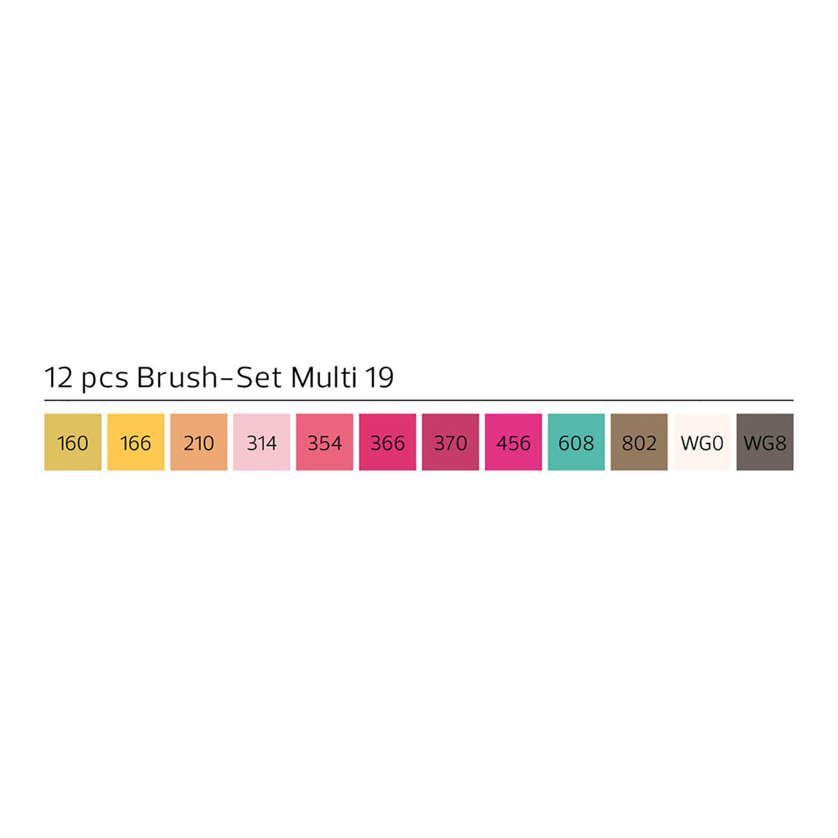 Stylefile Marker Brush 12 set Multiset 19 - image 2