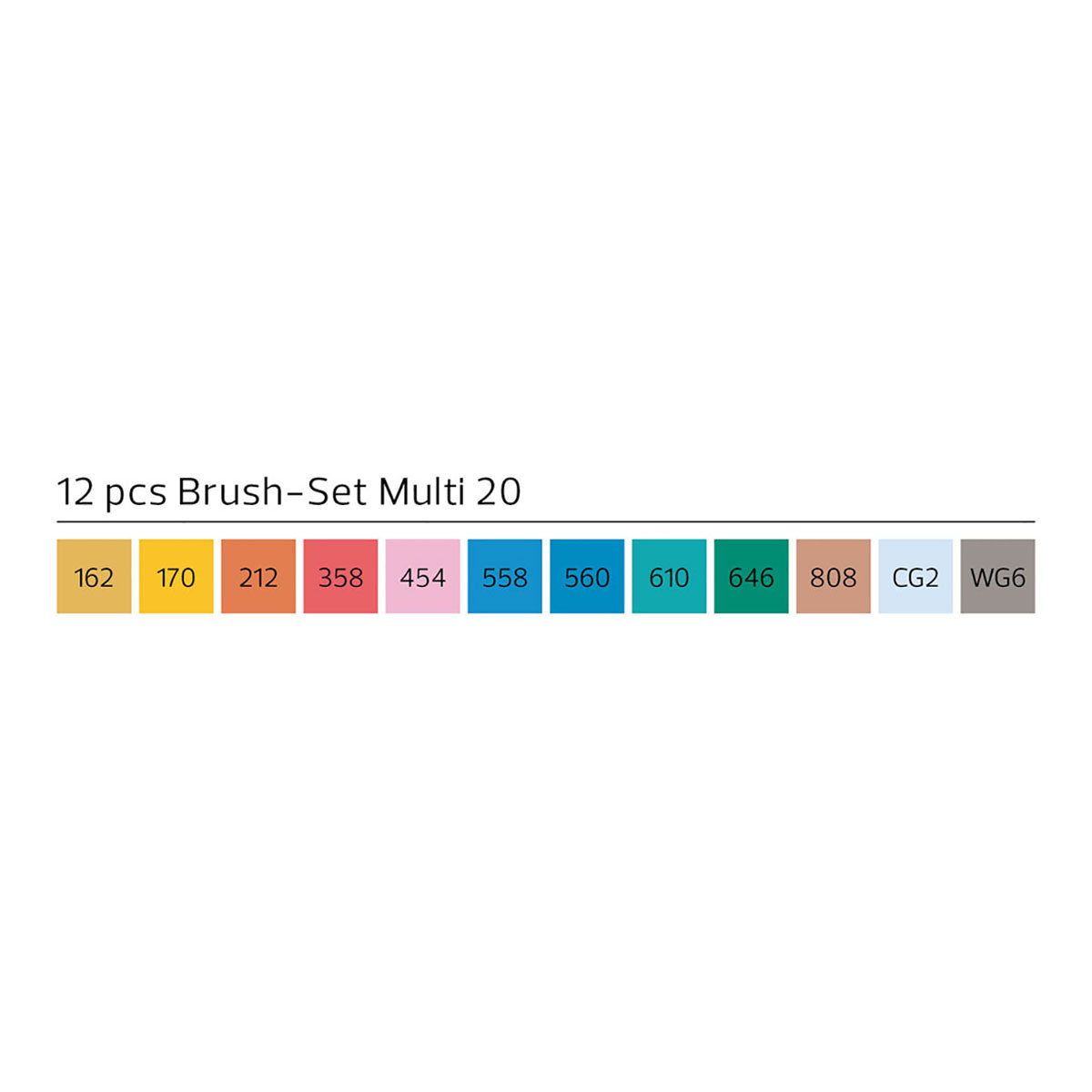 Stylefile Marker Brush 12 set Multiset 20 - image 2