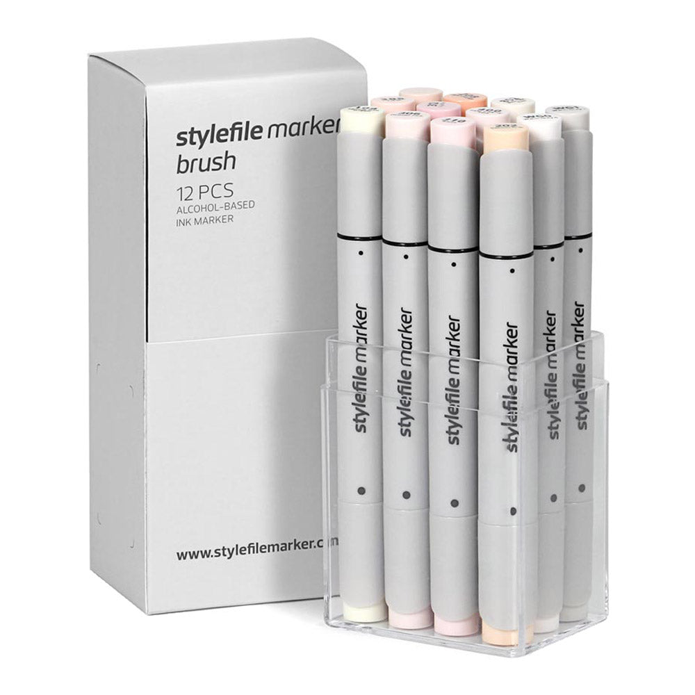 Stylefile Marker Brush 12set Skin - image 1