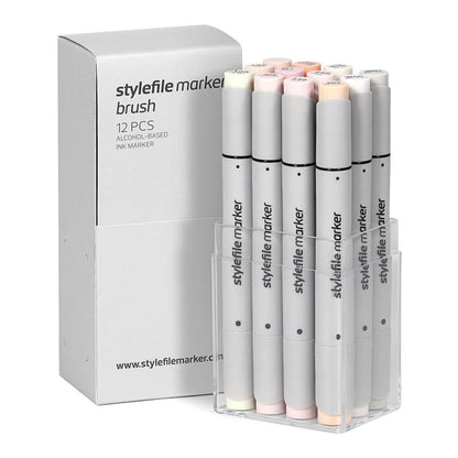 Stylefile Marker Brush 12set Skin - image 1