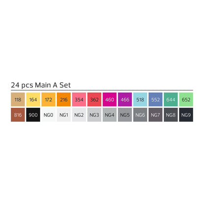 Stylefile Marker Brush 24 set Main A - image 3