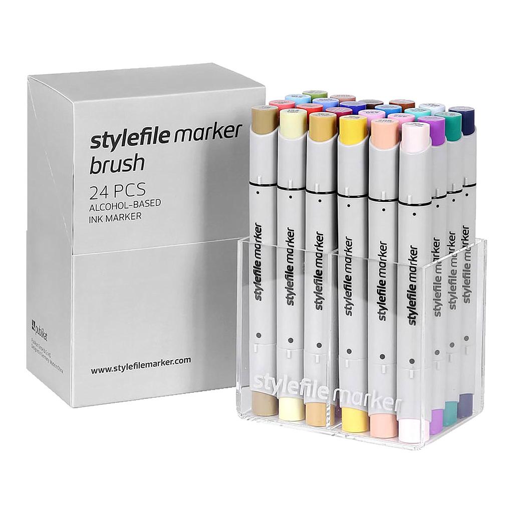 Stylefile Marker Brush 24 set Main B - image 1