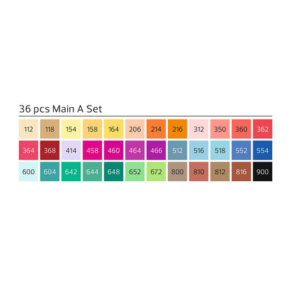 Stylefile Marker Brush 36 set Main A - image 2