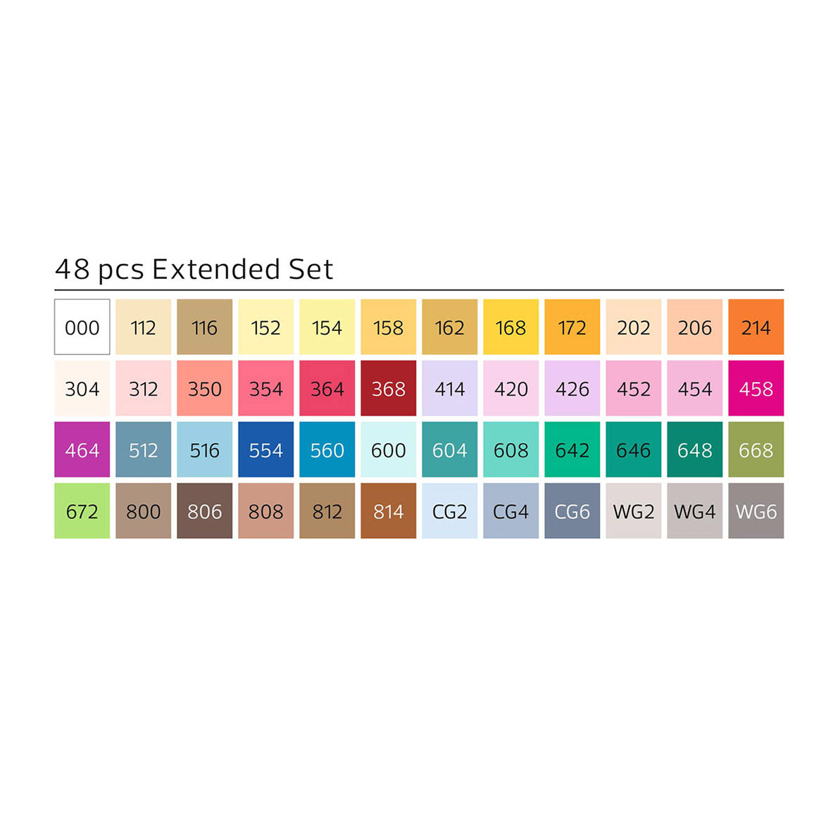 Stylefile Marker Brush 48 set Extended - image 2
