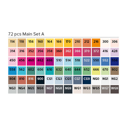 Stylefile Marker Brush 72 set Main A - image 2