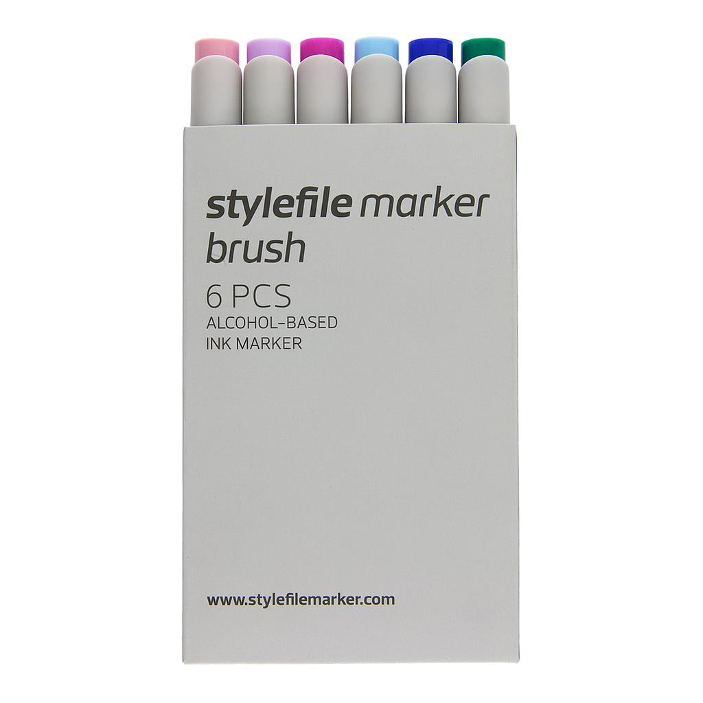 Stylefile Marker Brush Try Out 6set - image 1