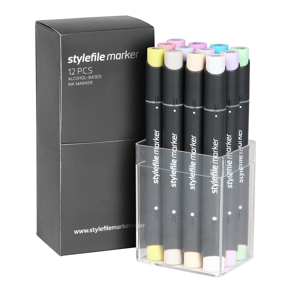 Stylefile Marker Classic 12 set Pastell - image 1