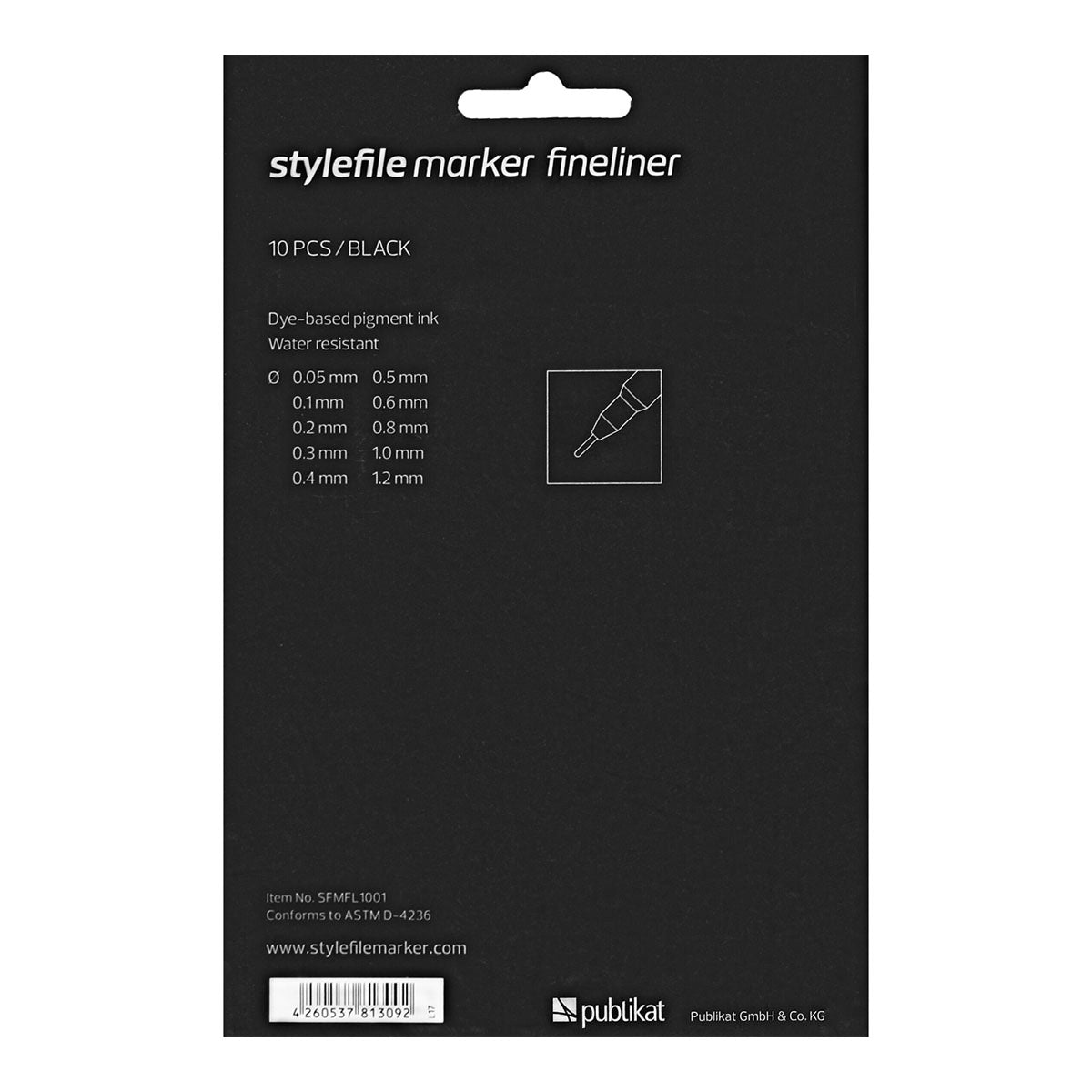 Stylefile Marker Fineliner 10-set - image 5