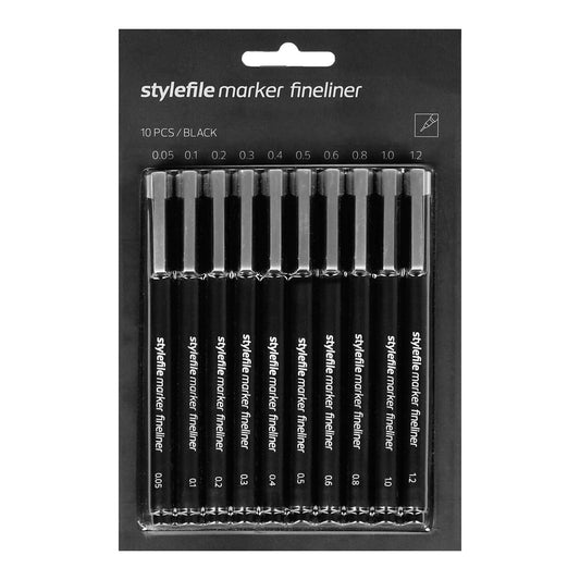 Stylefile Marker Fineliner 10-set - image 1