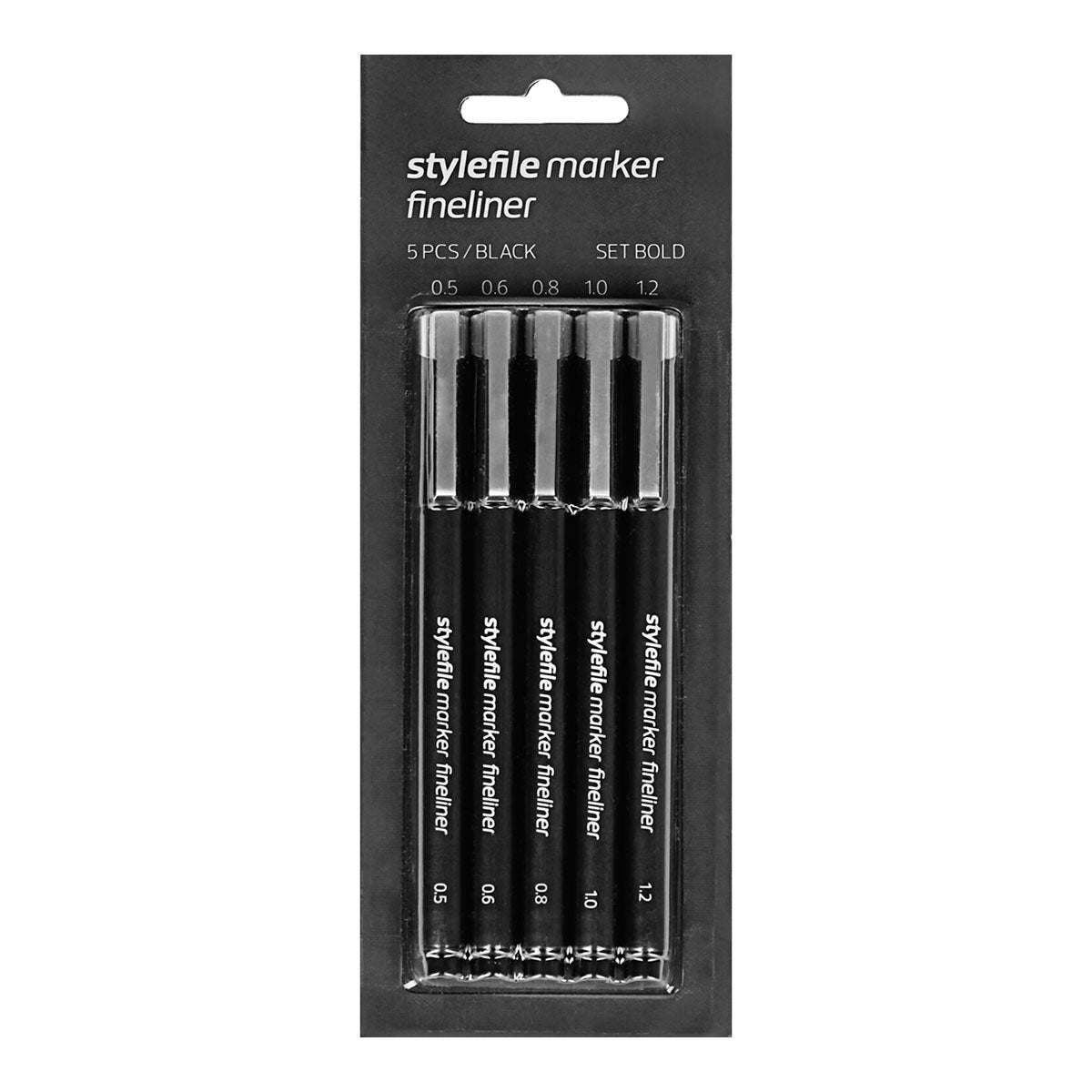 Stylefile Marker Fineliner 5-set Bold - image 1