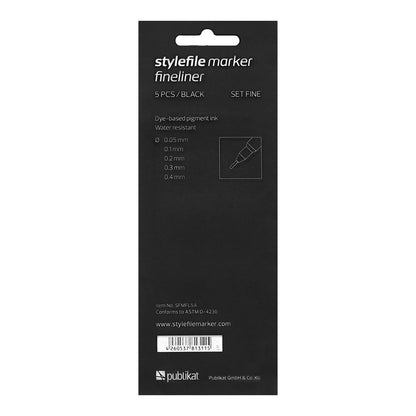 Stylefile Marker Fineliner 5-set Fine - image 5