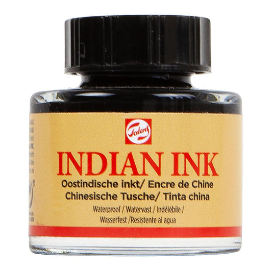 Talens Black Indian Ink 30 ml - image 1