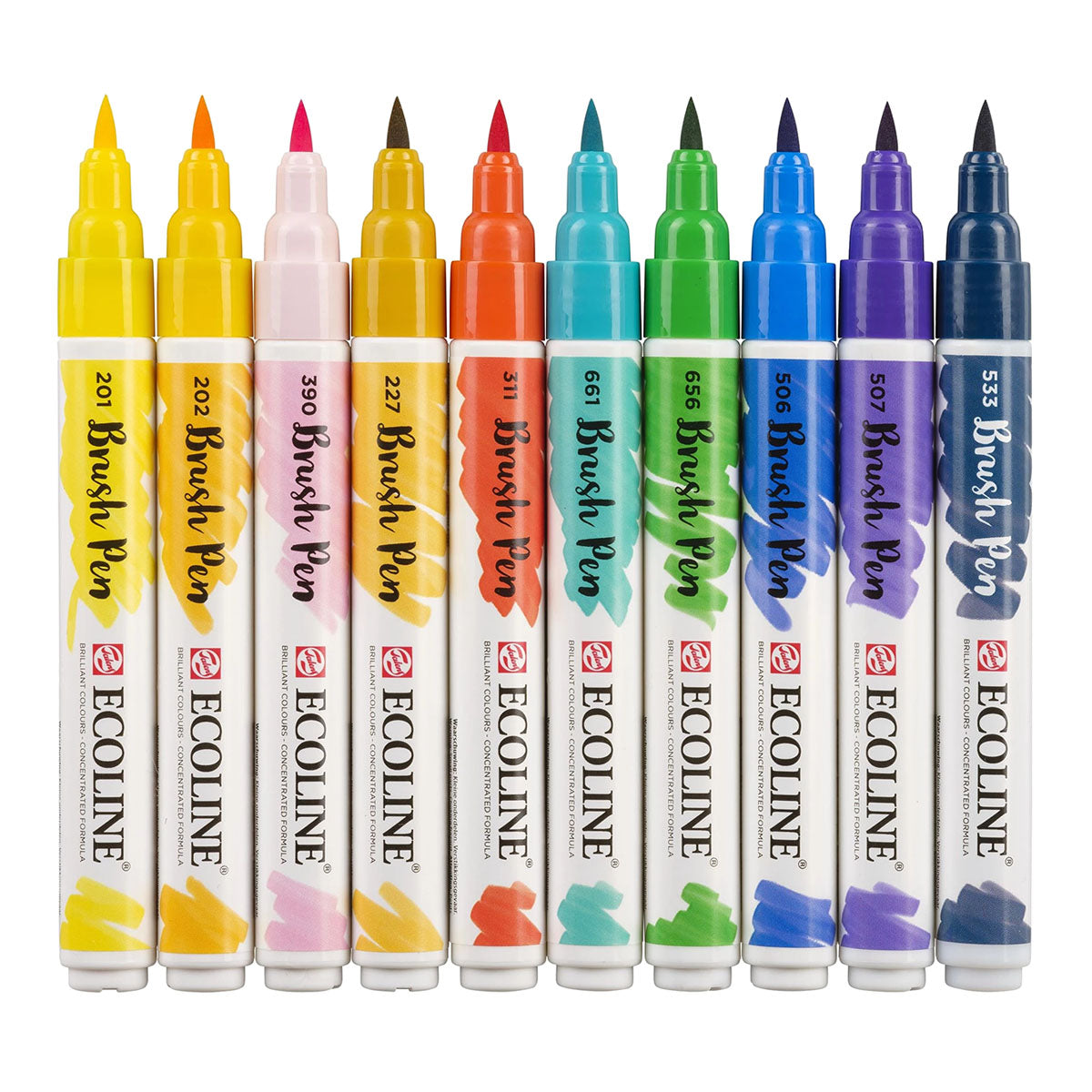 Talens Ecoline Brush Pen 10 set, Illustrator Colors - image 2