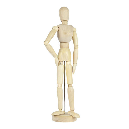 Talens Wooden Manikin 30 cm, Male - image 1