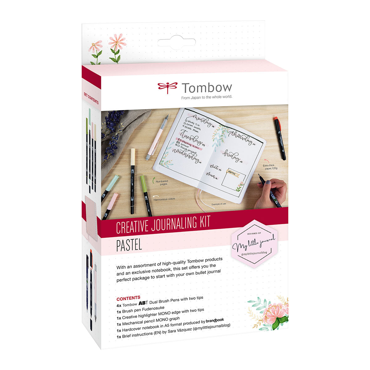 Tombow Creative Journaling Kit Pastel - image 1