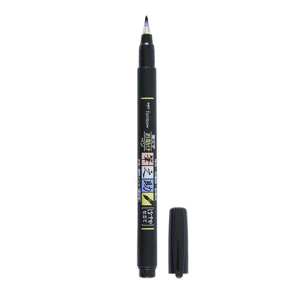 Tombow Fudenosuke WS-BS Black Calligraphy Brush Pen, Soft - image 1