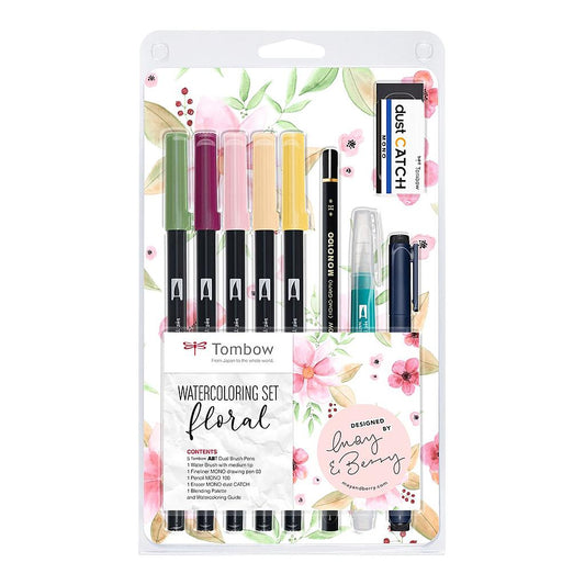 Tombow Watercoloring Set Floral - image 1