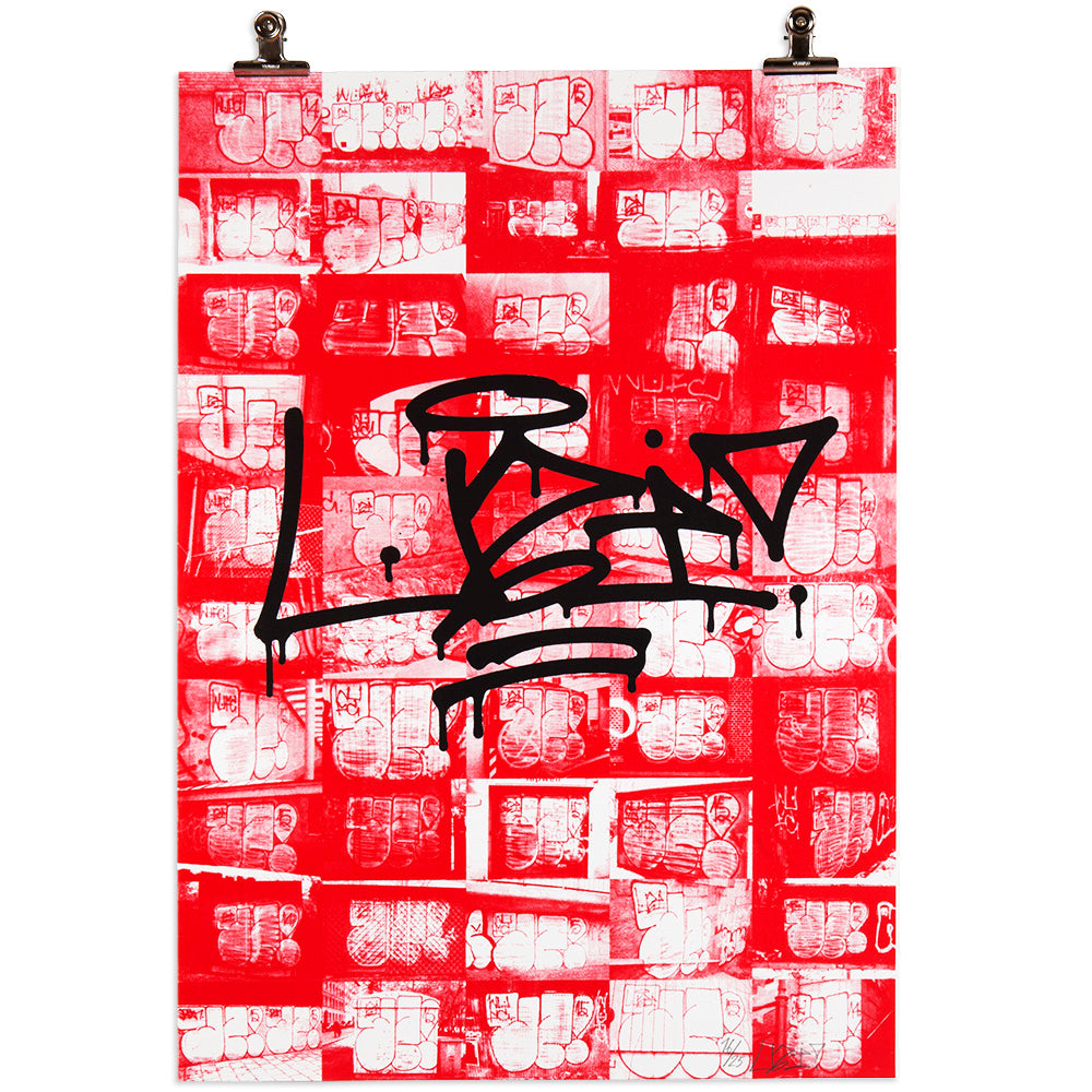 UZI - Throw-ups (Silk Screen Print) - image 1