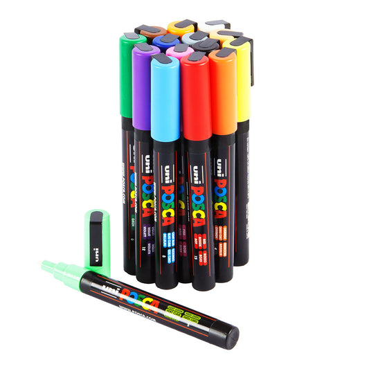 Uni Posca Markers PC-3M, 15set - image 1