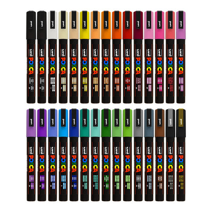 Uni Posca Markers PC-3M, 30set - image 1