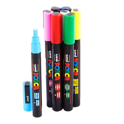 Uni Posca Markers PC-3M, 8set - image 1