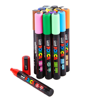 Uni Posca Markers PC-5M, 15set - image 1