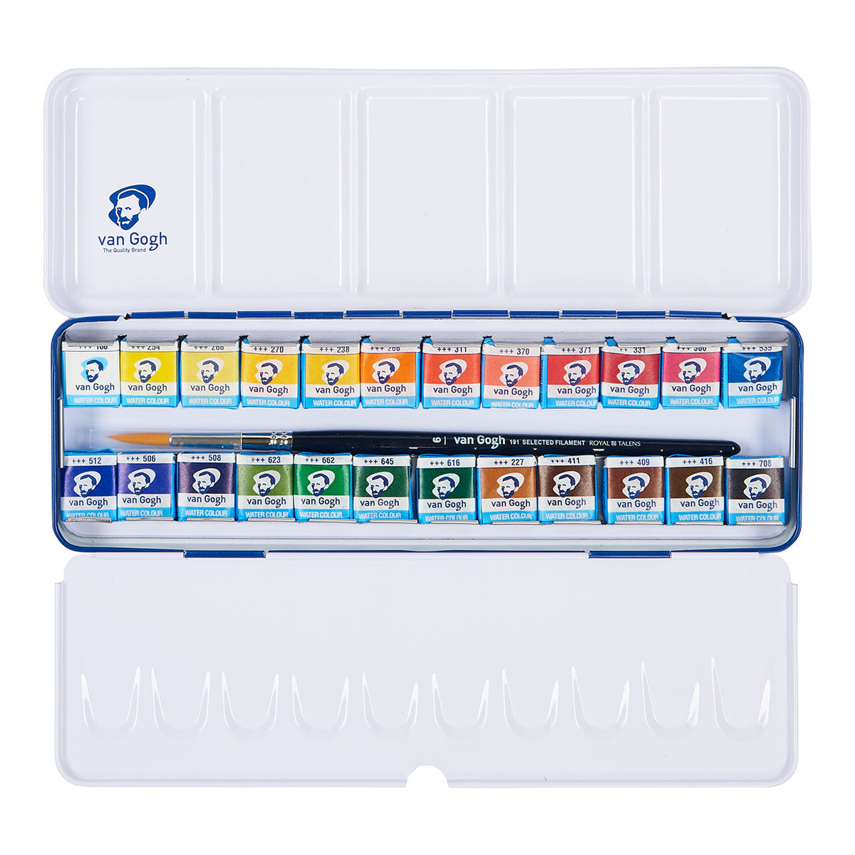 Van Gogh Watercolour Metal Case Half Pans 24 Set - image 2