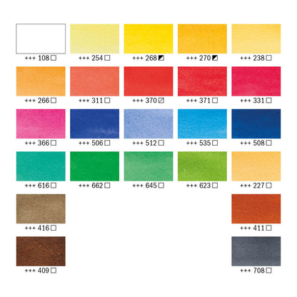 Van Gogh Watercolour Metal Case Half Pans 24 Set - image 3